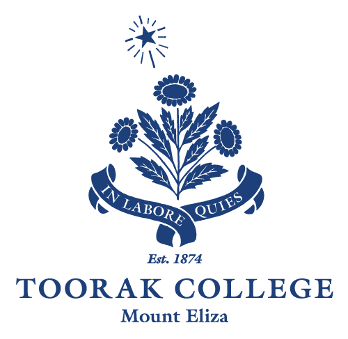Toorak College 2013 Crest Mono SMART OBJECT Blue